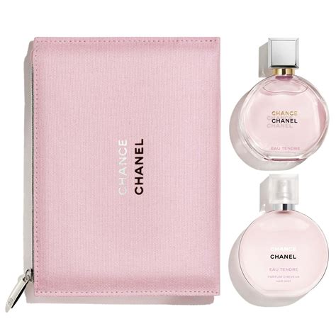 chanel eau tendre gift set|chanel chance gift with purchase.